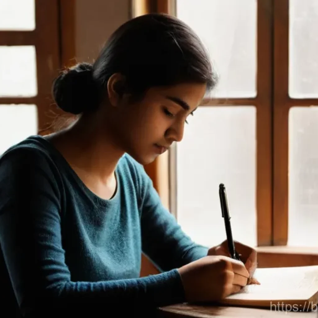 통역사로 일하며 얻은 교훈 - **Prompt:** A young, earnest female translator in her early 20s, with a warm, intelligent expression...