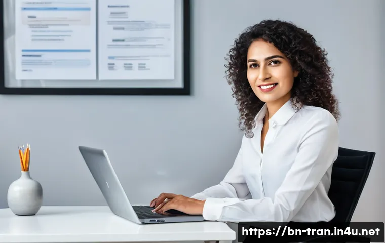 통역사 업계에서 인정받는 자격증 - **Prompt: Professional Translator's Certified Excellence and Client Trust**
    "A professional fema...